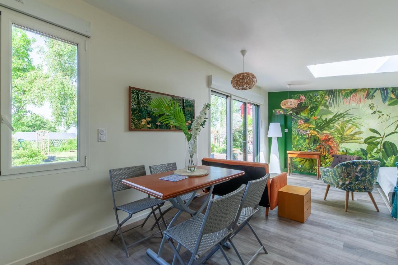 La Halte Des Miquelots - Appt Avec Jardin Apartment Vains ภายนอก รูปภาพ